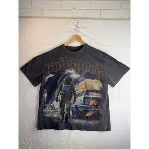 Godspeed Shirt Mens Medium Black Graphic‎ Out Of Many One Limited Edition 67/200